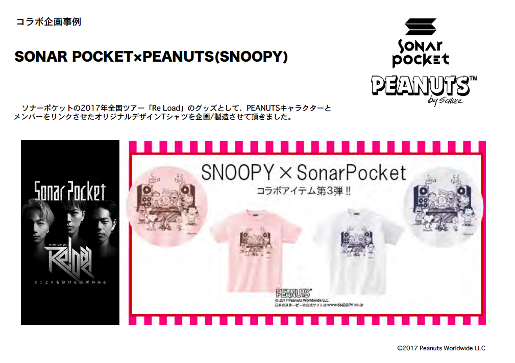 PEANUTS×Sonar Pocket
