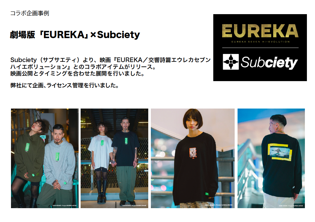 『EUREKA／交響詩篇エウレカセブン ハイエボリューション』×Subciety
